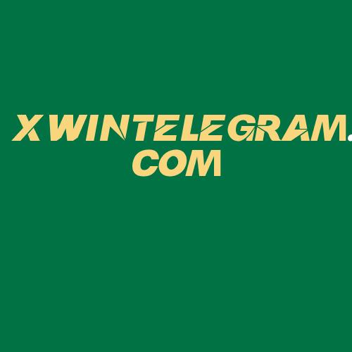 Logo da XWINTELEGRAM